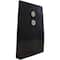 JAM Paper 6.25" x 9.25" Black Plastic Button String Closure Open End Envelopes, 24ct.
